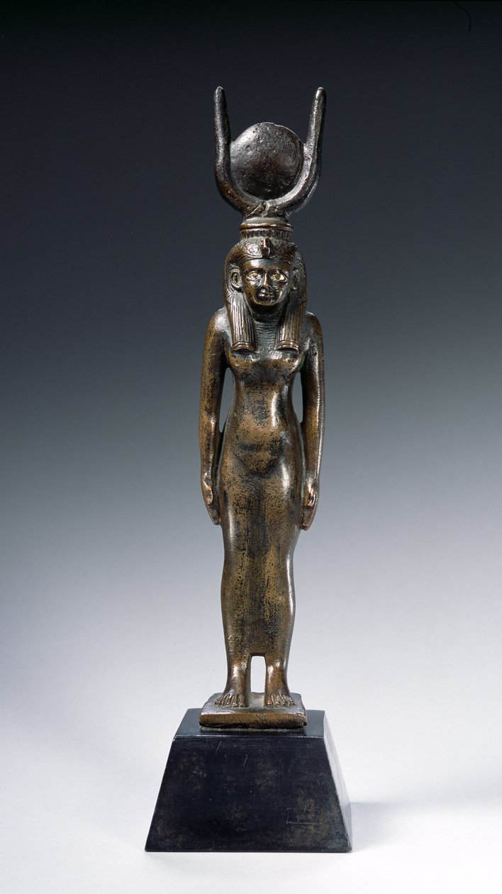 Estatua de Isis (bronce) de Egyptian 26th Dynasty