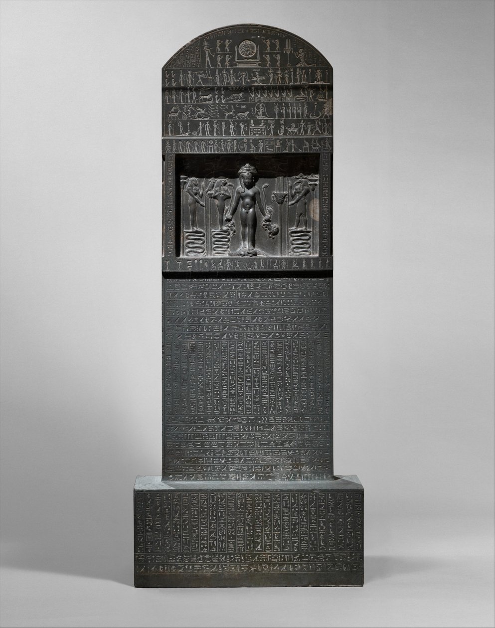 Cipo de Horus, 360-343 a.C. de Egyptian 30th Dynasty