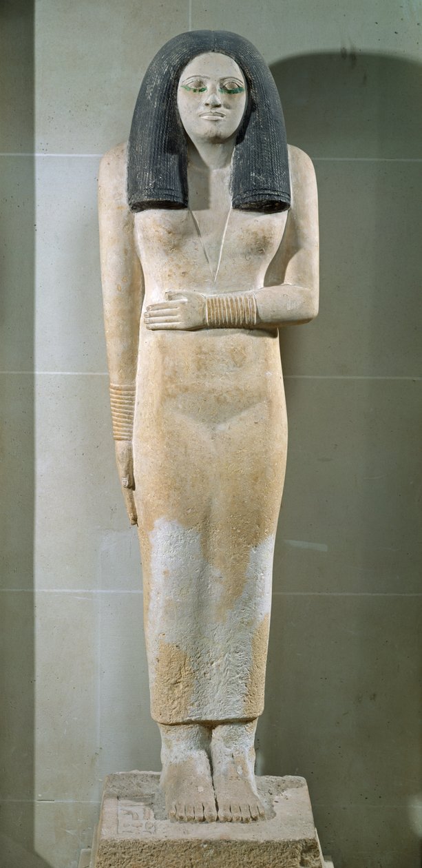 Estatua de Nesa, Reino Antiguo de Egyptian 3rd Dynasty