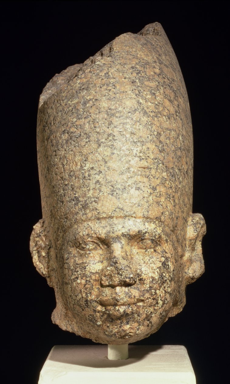 Cabeza colosal posiblemente del Rey Khufu (Keops) Reino Antiguo de Egyptian 4th Dynasty