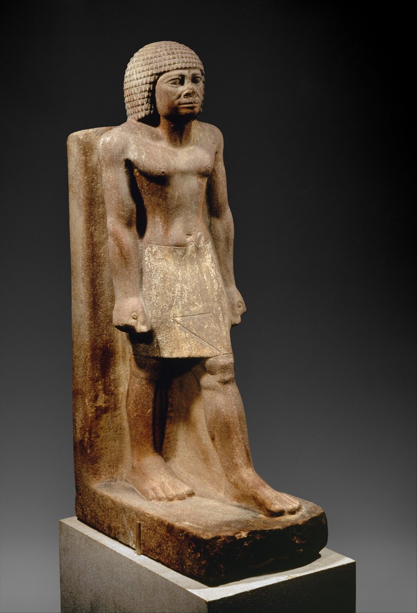 Figura caminante, c. 2575-2465 a.C. de Egyptian 4th Dynasty