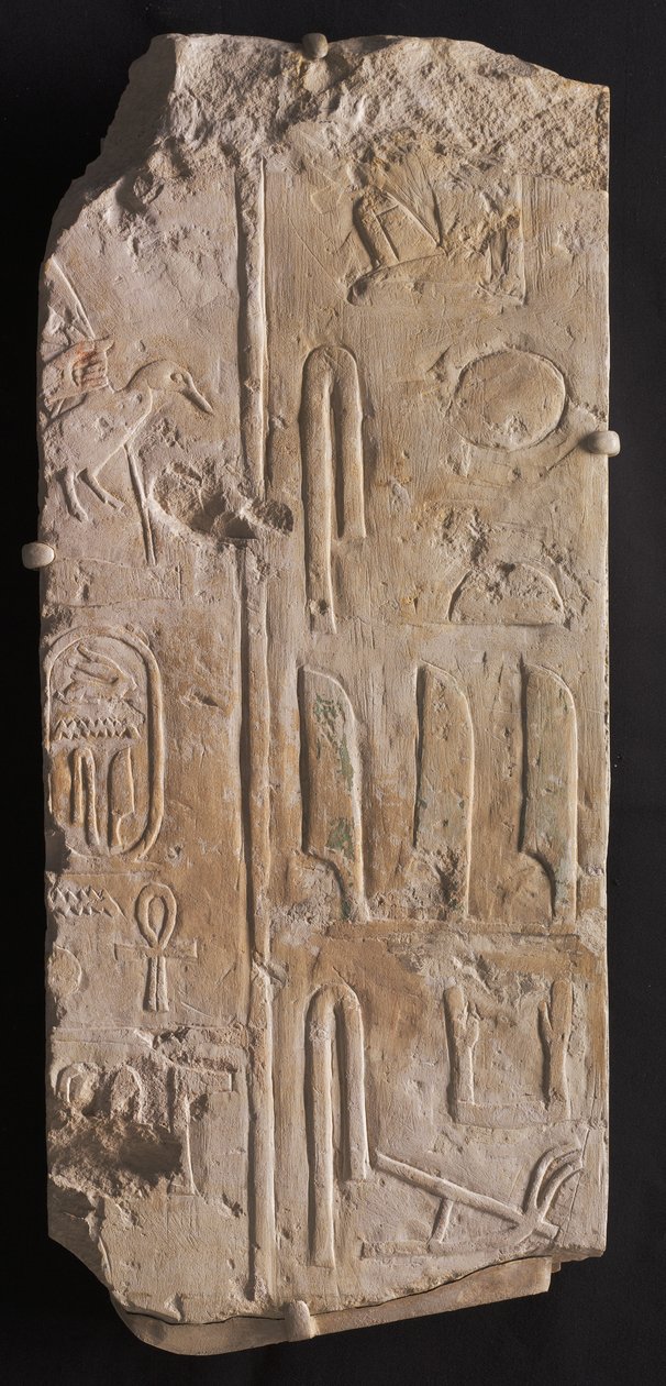 Relieve Inscrito, de Saqqara, c.2311-2281 a.C. de Egyptian 6th Dynasty