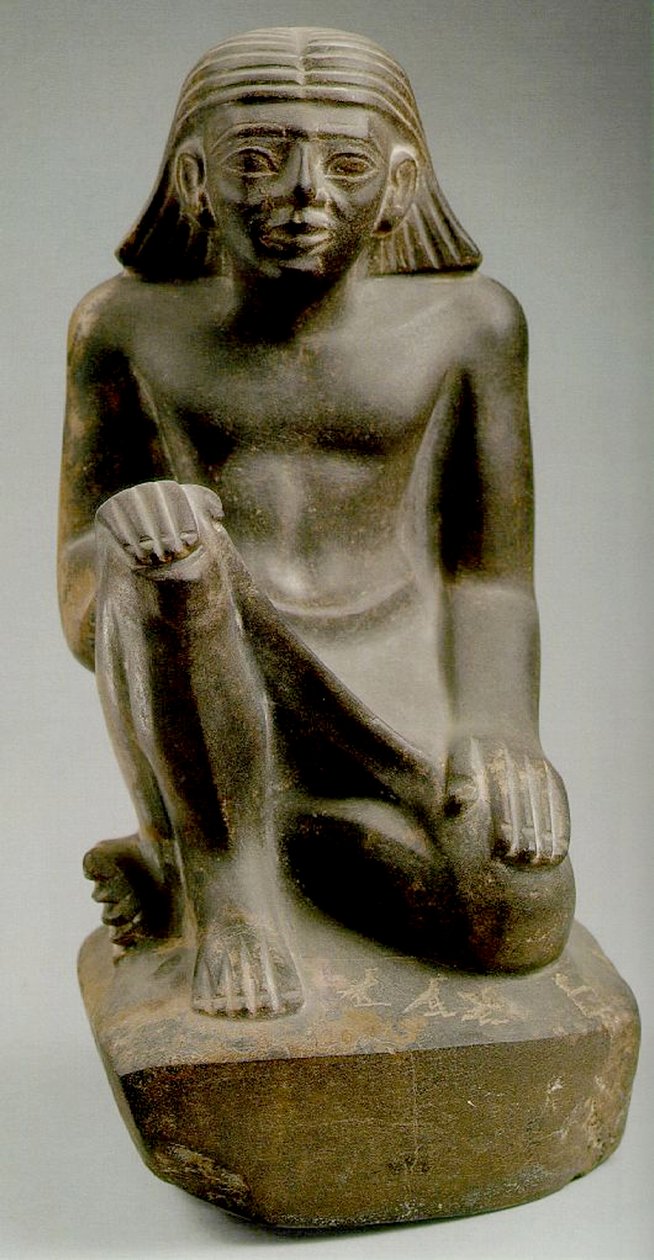 Príncipe Tjau Sentado de Egyptian 6th Dynasty