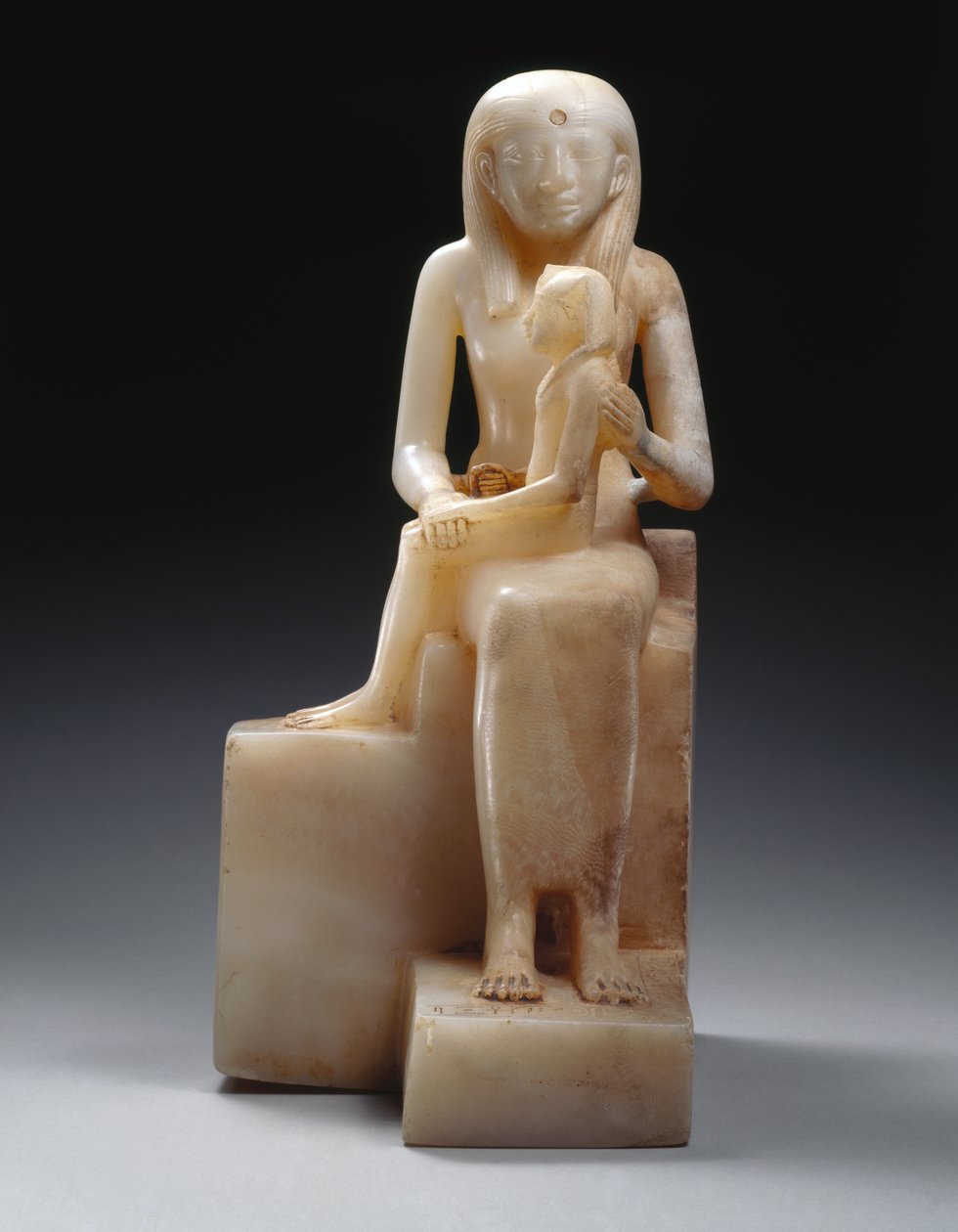 Pepy II y su madre la reina Meryreankhnes, posiblemente de Saqqara, Reino Antiguo de Egyptian 6th Dynasty Egyptian 6th Dynasty