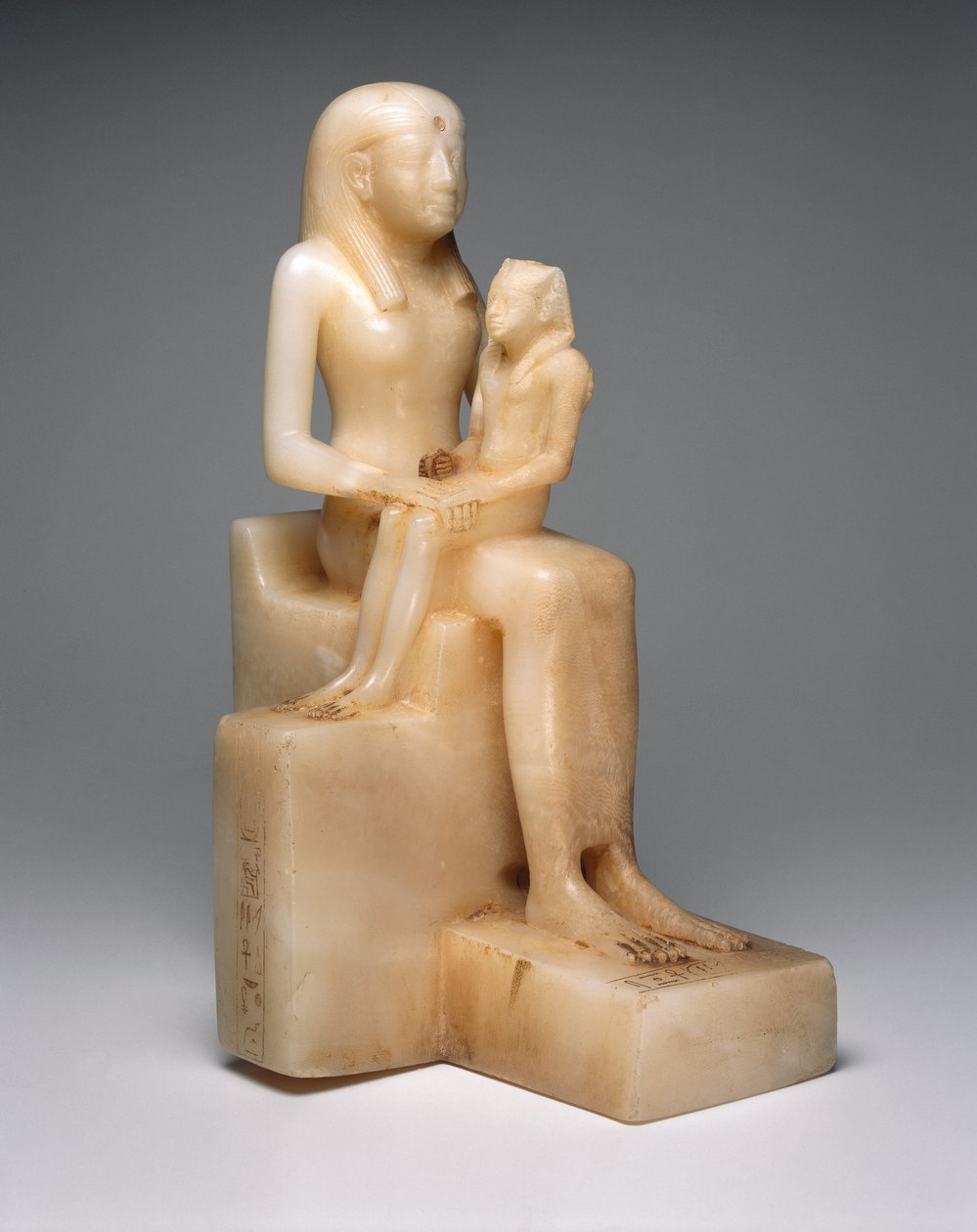 Pepy II y su madre la reina Meryreankhnes, posiblemente de Saqqara, Reino Antiguo de Egyptian 6th Dynasty Egyptian 6th Dynasty