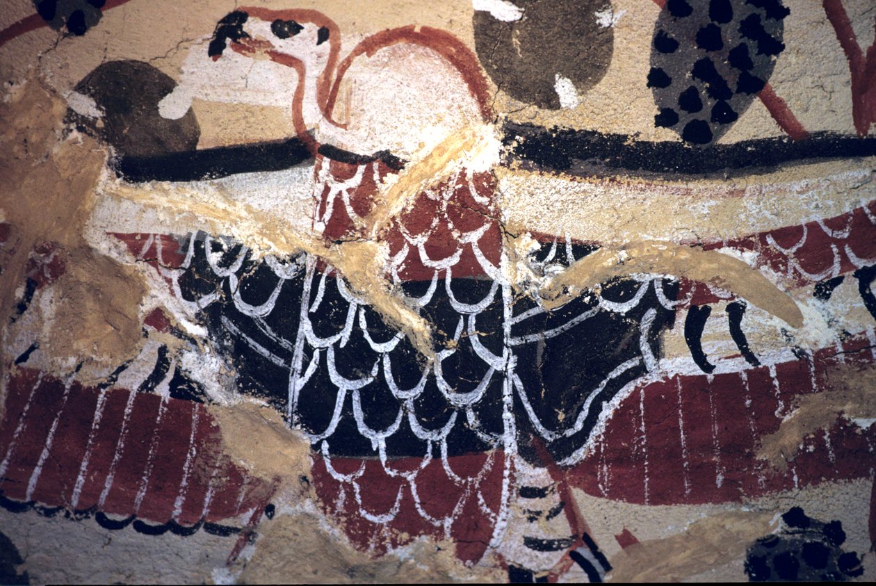Antiguo Egipto, Pintura mural, Tumba de Sennufer, Tumba de los Nobles, Tebas de Egyptian Egyptian
