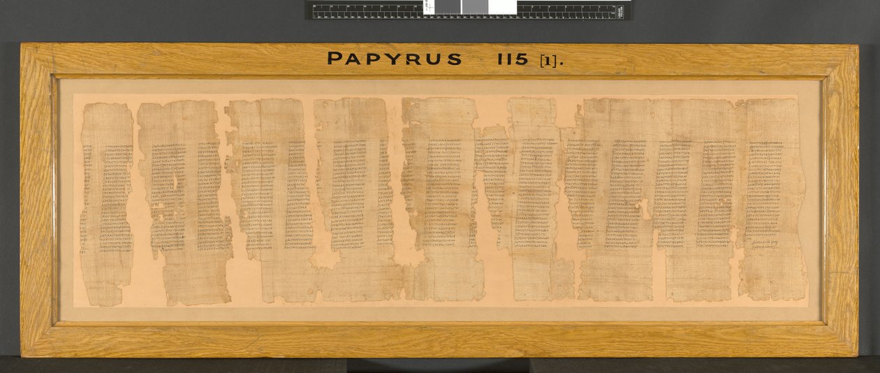 Pro Lycophrone de Hiperides, 75-125 de Egyptian Egyptian