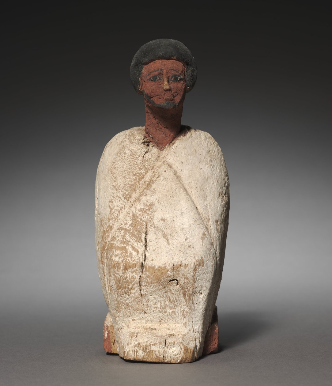 Modelo de propietario de barco, 2040-1648 a.C. (madera pintada) de Egyptian Egyptian