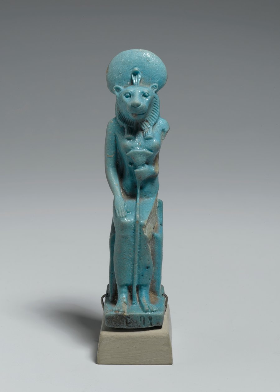 Figura sentada de Sekhmet, 305-30 a.C. de Egyptian Ptolemaic Period