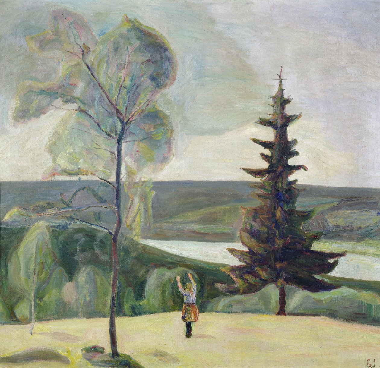Abedul y abeto de Einar Sandberg