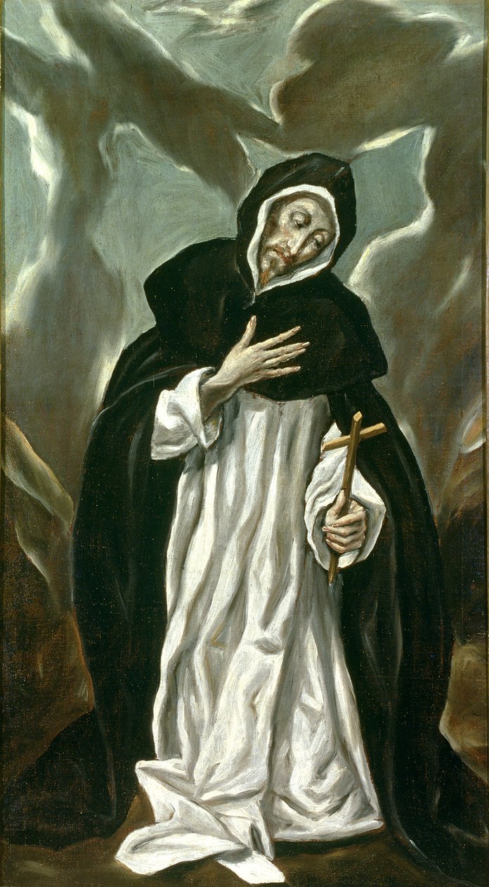 San Domingo de Guzmán (c.1170-1221) de El Greco