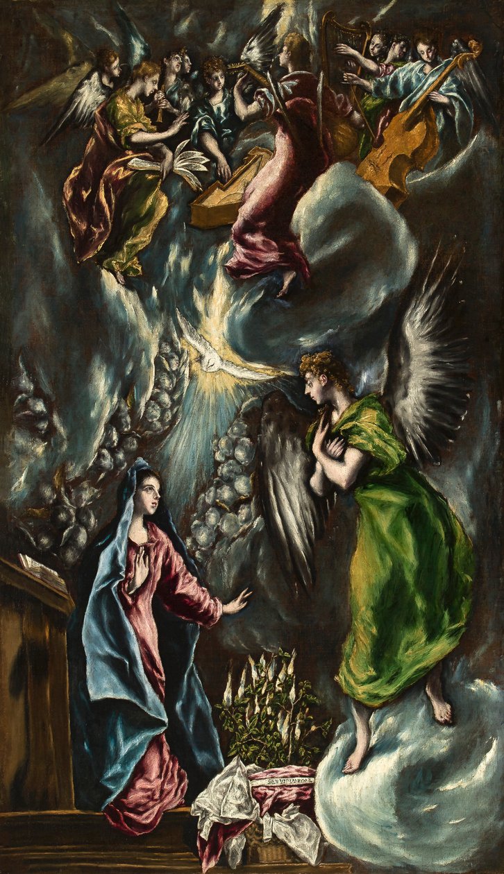 La Anunciación de El Greco