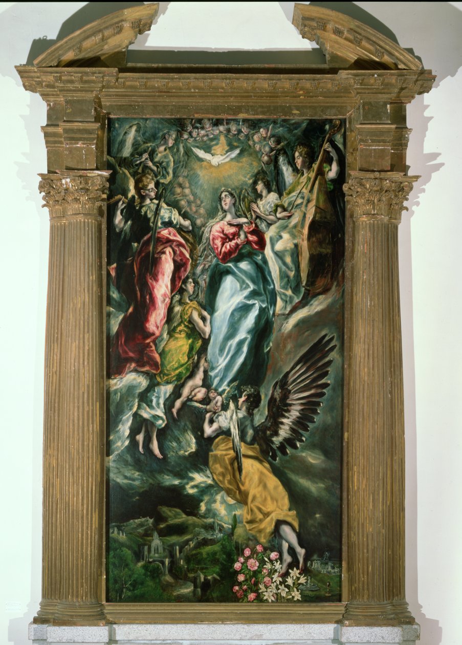 La Asunción de la Virgen, 1607-13 de El Greco
