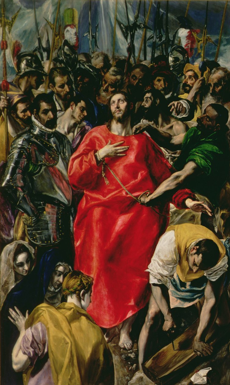 El Despojo de Cristo, 1577-79 de El Greco