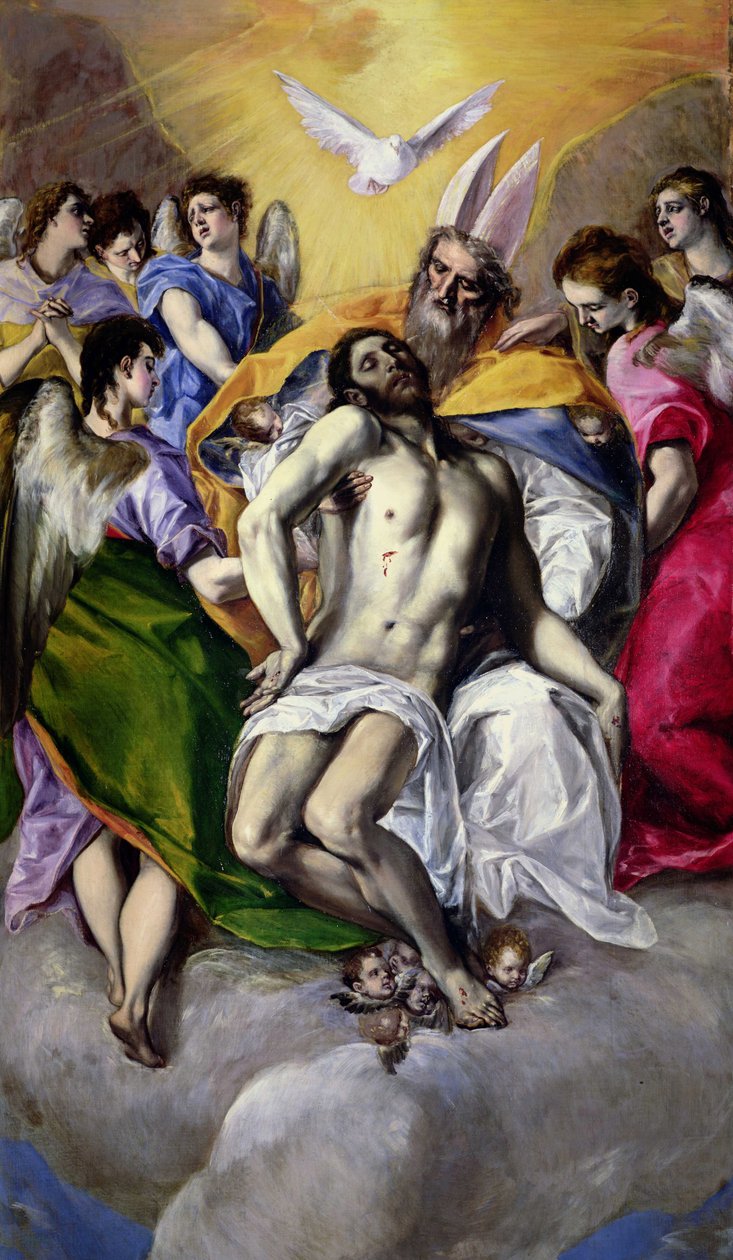 La Trinidad, 1577-79 de El Greco