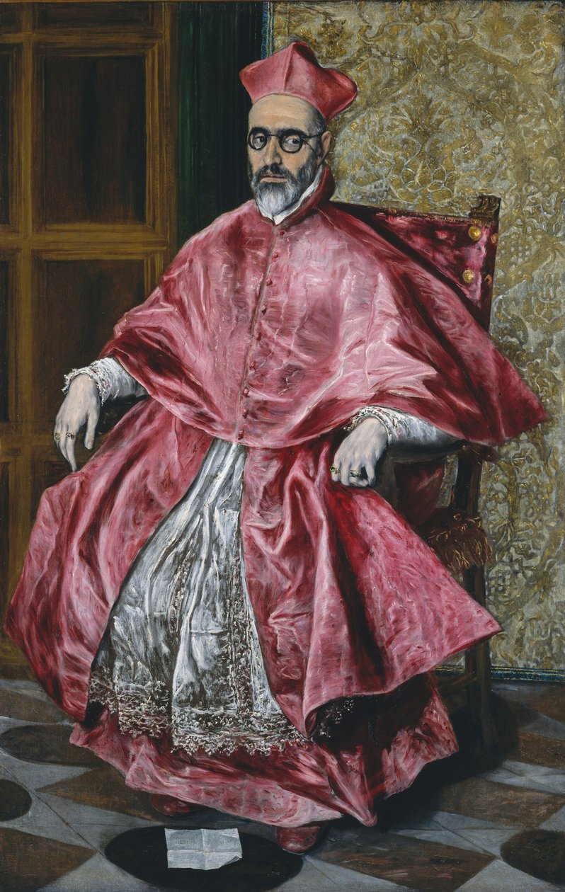 Un Cardenal, c.1601 de El Greco