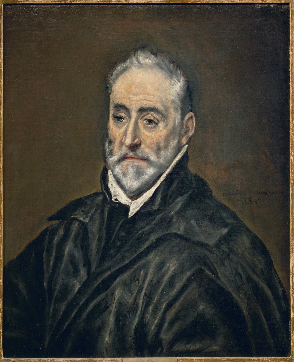 Antonio de Covarrubias y Leiva, teólogo, canónigo de la Catedral de Toledo ... de El (1541 1614) Greco
