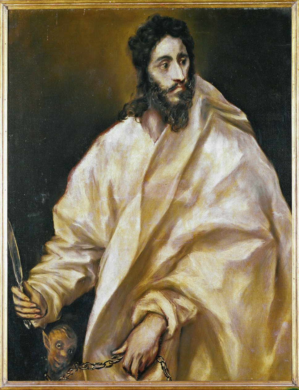 San Bartolomé, apóstol (pintura sobre lienzo) de El (1541-1614) Greco
