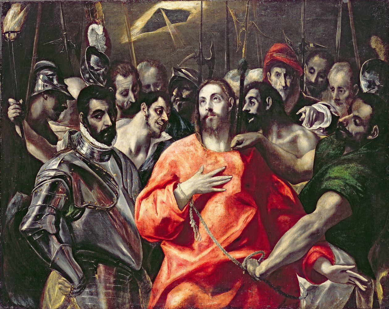 El desvestido de Cristo (óleo sobre lienzo) de El (1541 1614) Greco