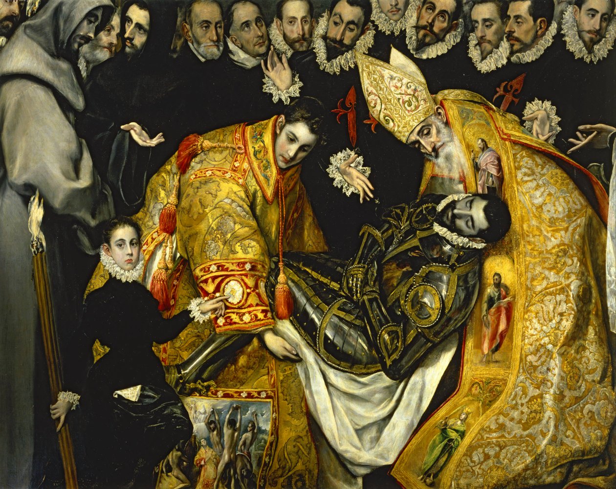 El entierro del Conde de Orgaz de El (1541-1614) Greco