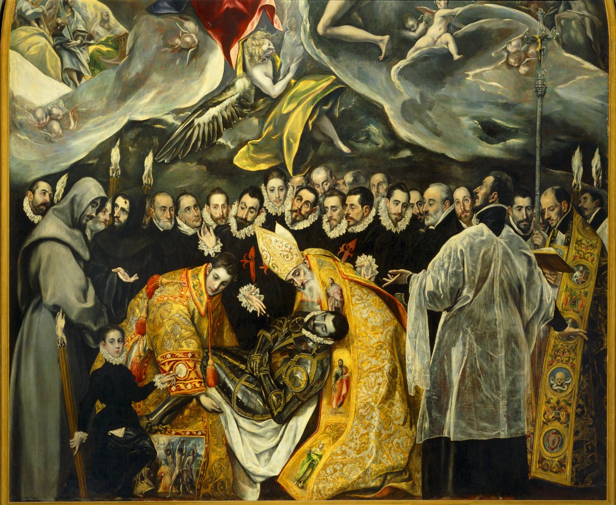El entierro del Conde de Orgaz de El (1541-1614) Greco