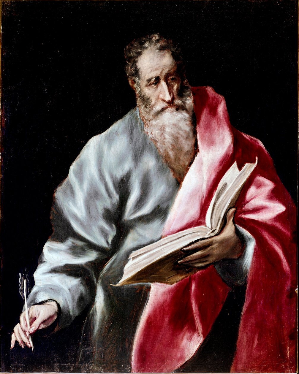Apostolado de la Catedral de Toledo: "San Mateo" de El Greco