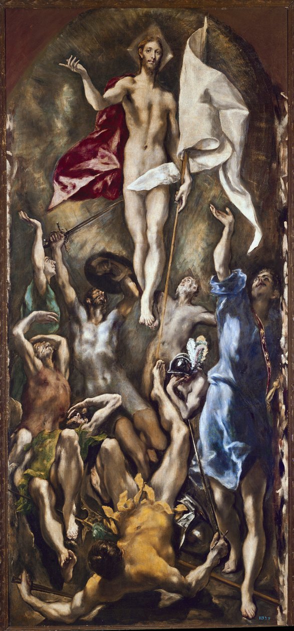 La resurrección de Cristo de El Greco