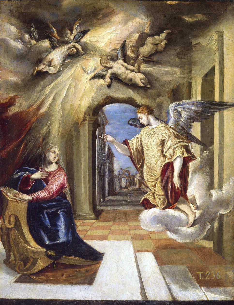 Anunciación de El Greco