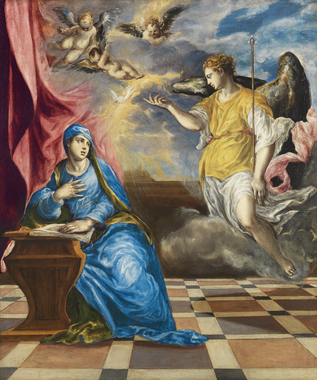 Anunciación de El Greco