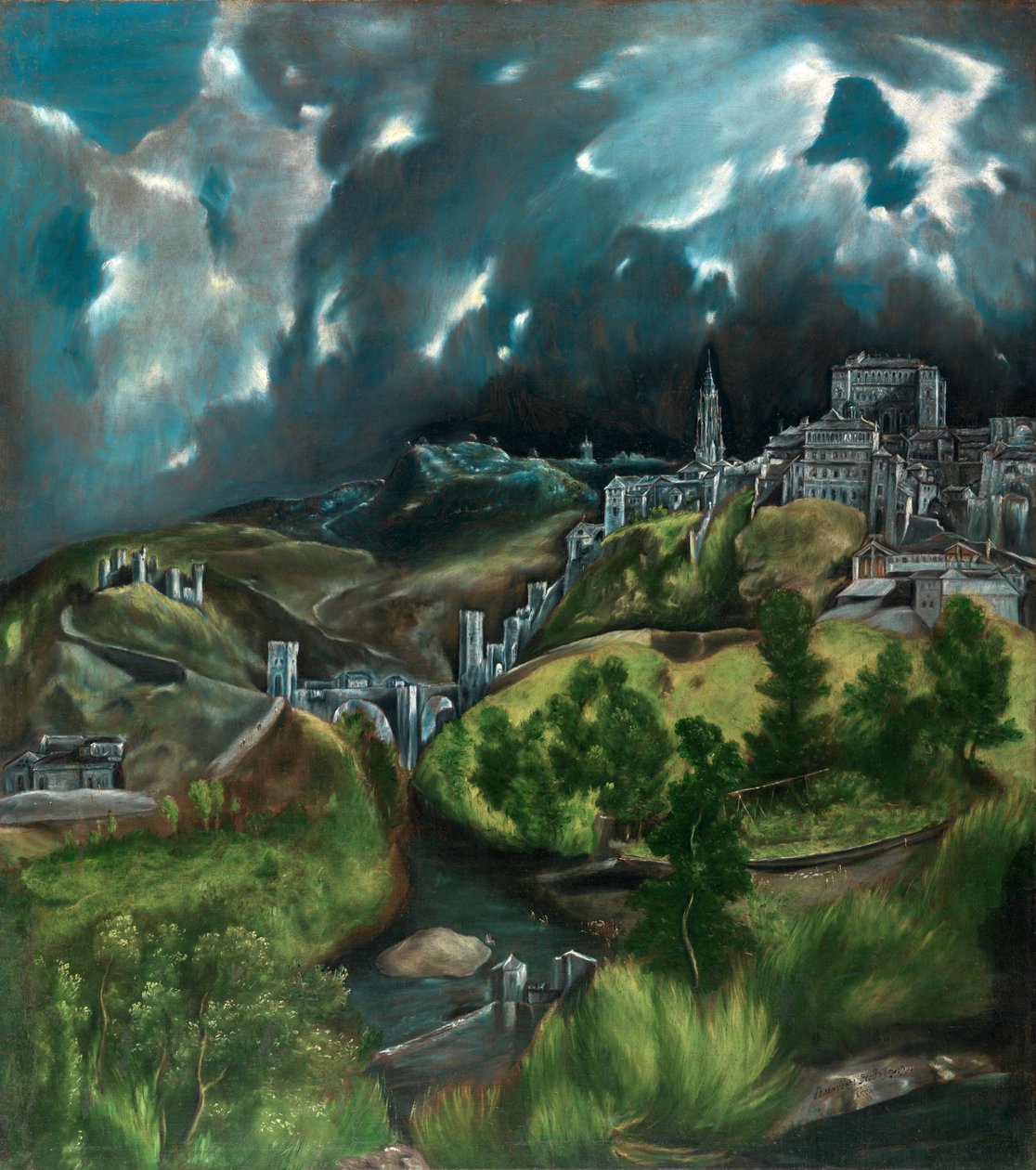 Vista de Toledo de El Greco