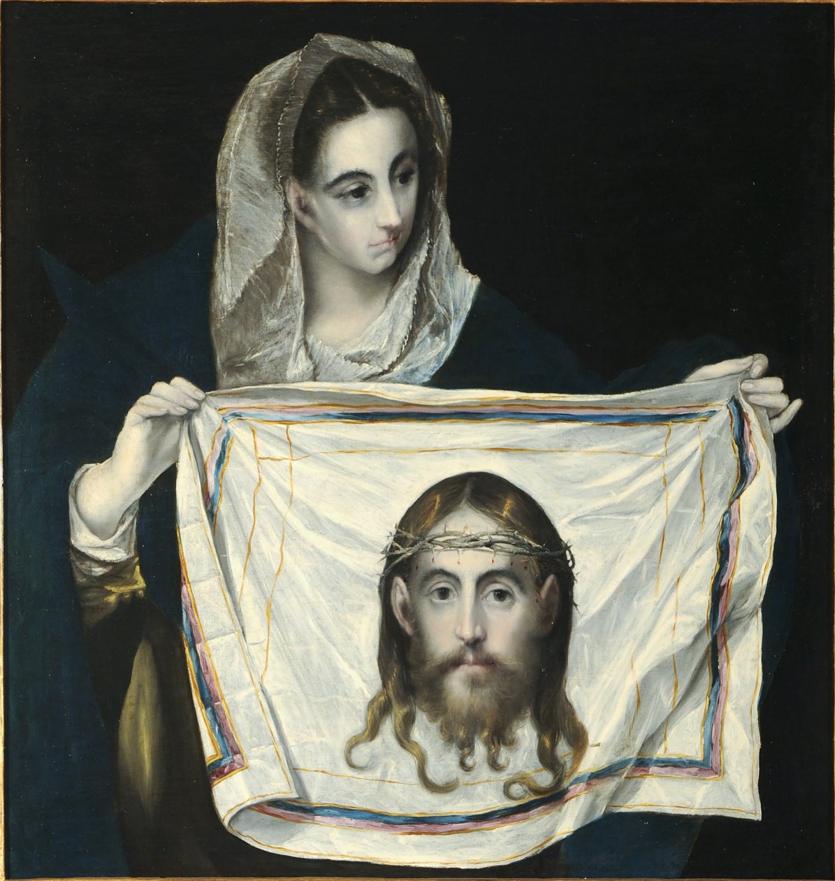 La Verónica con la Santa Faz de El Greco