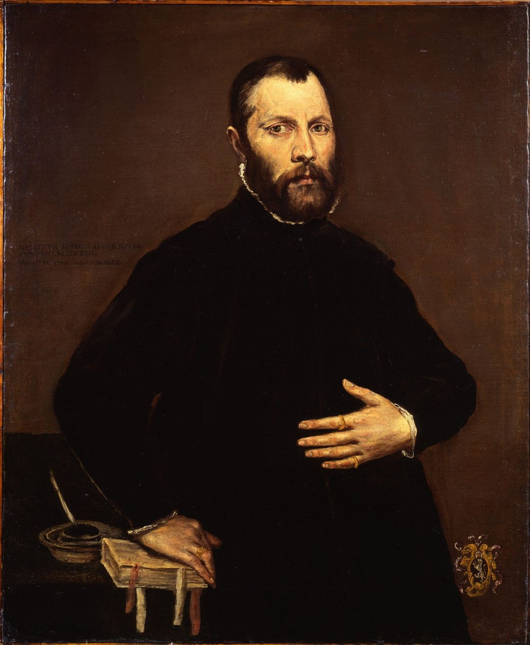 Retrato de un caballero de El Greco