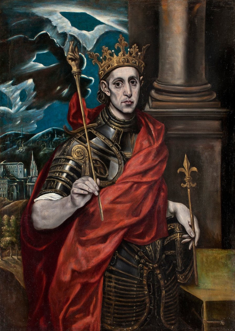 San Luis, rey de Francia de El Greco