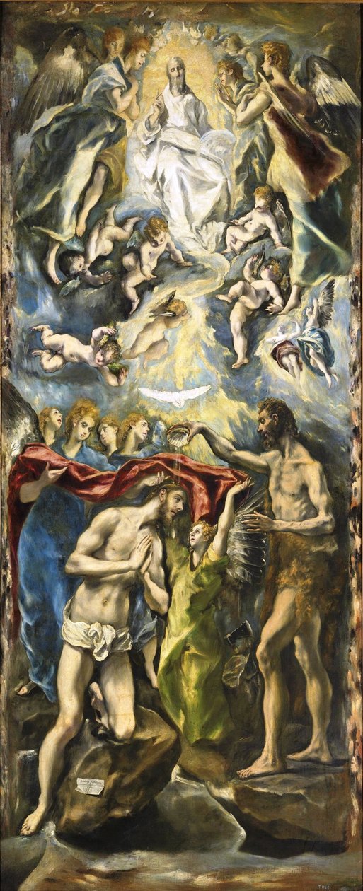 El Bautismo de Cristo

































" de El Greco