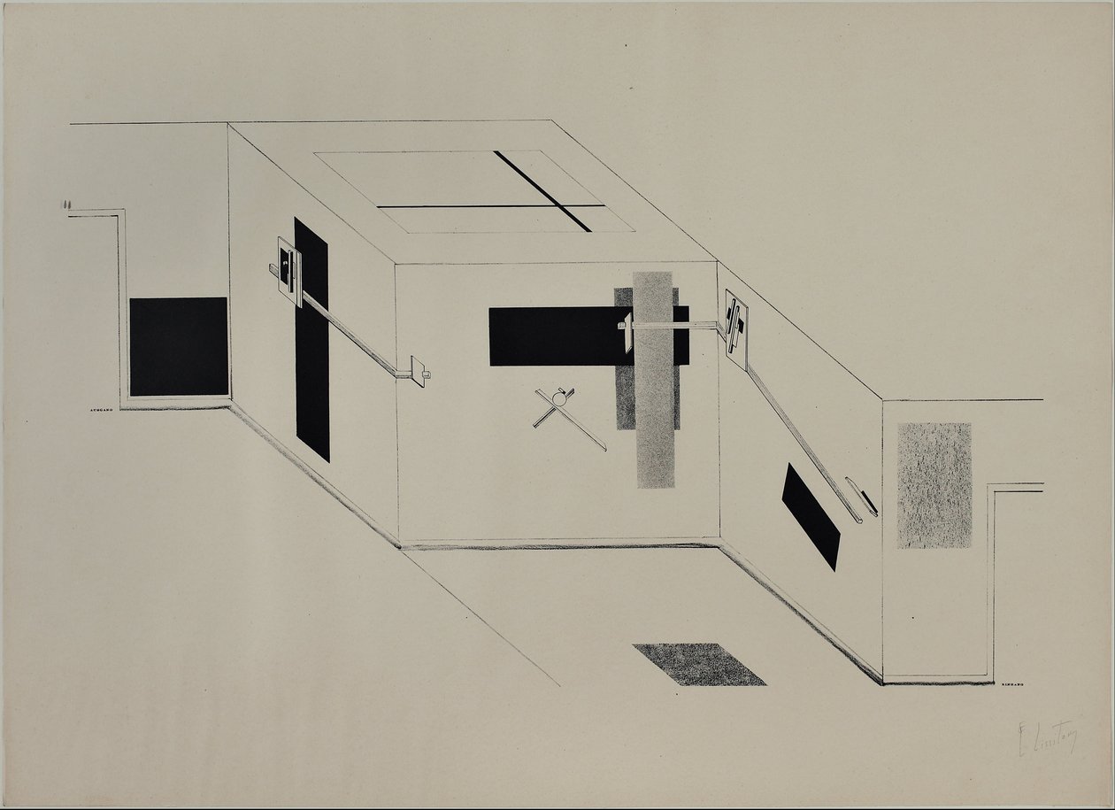 Kestnermappe Proun, Rob. Levnis y Chapman GmbH Hannover -6 de Eliezer Markowich Lissitzky