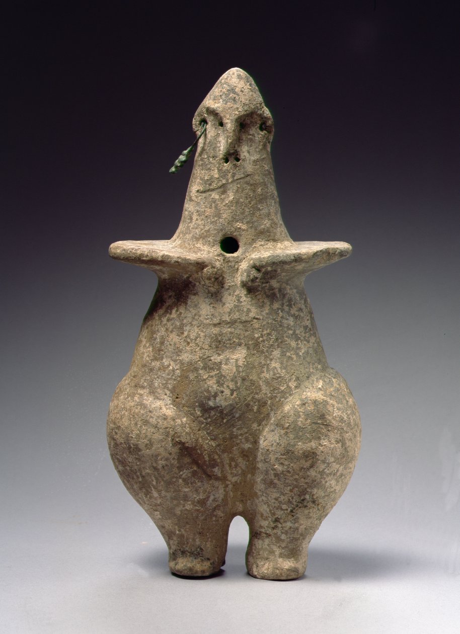 Figura esteatopigia, Amlash, finales del II milenio a.C. - principios del I milenio a.C. (terracota) de Elamite