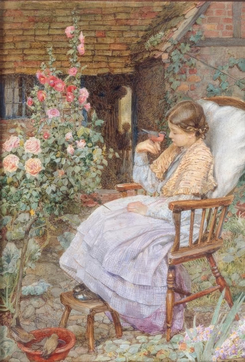 Porque, ¿qué son las voces de los pájaros, Ay, y de las bestias, sino de Eleanor Fortescue Brickdale