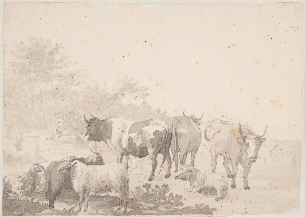 Rebaño de ganado de Elias Martin