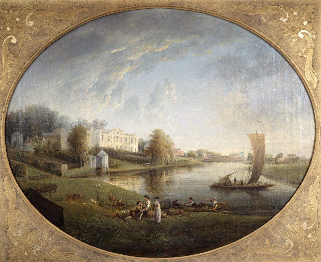 Pope House, en Twickenham de Elias Martin