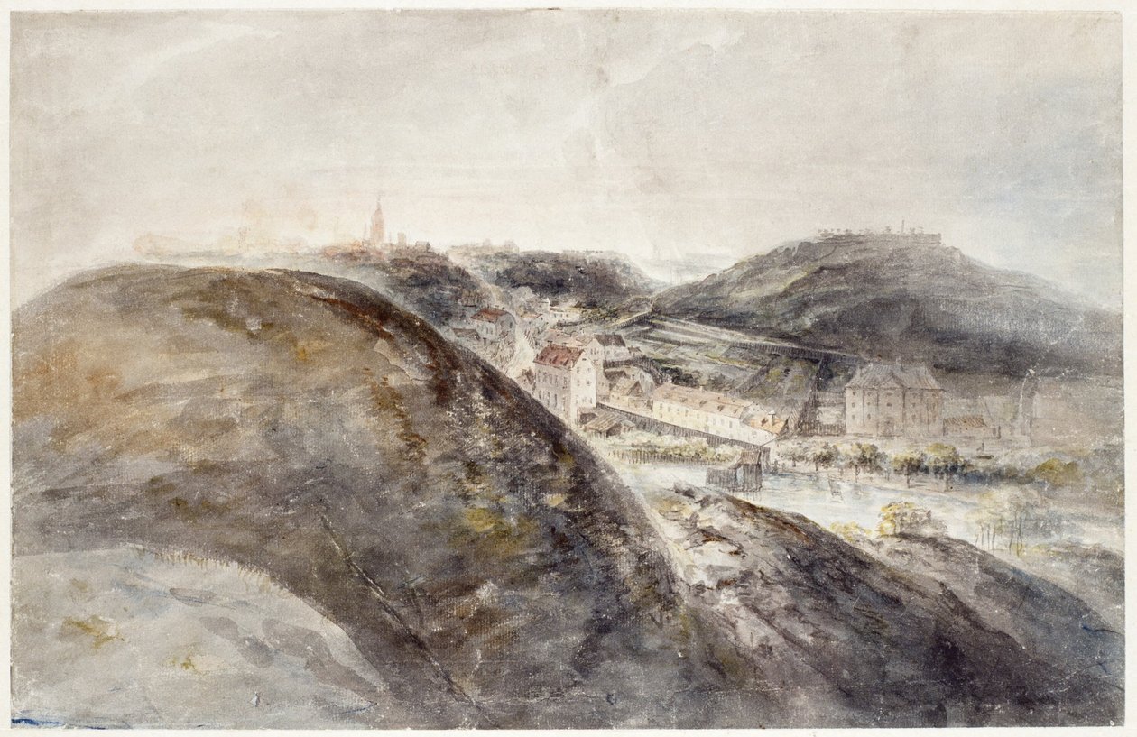 Vistas de Södermalm de Elias Martin