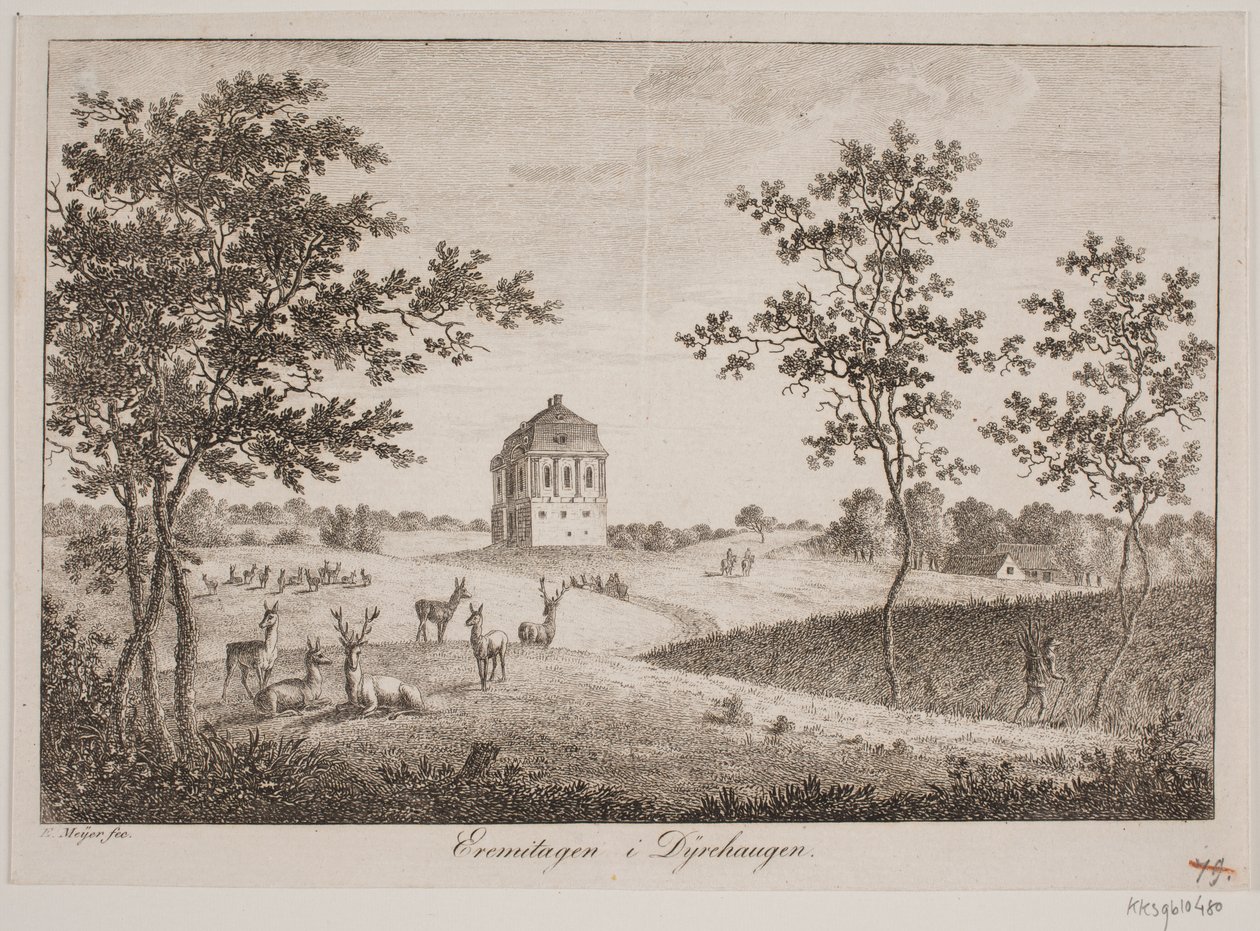 El Hermitage en Dyrehaven de Elias Meyer