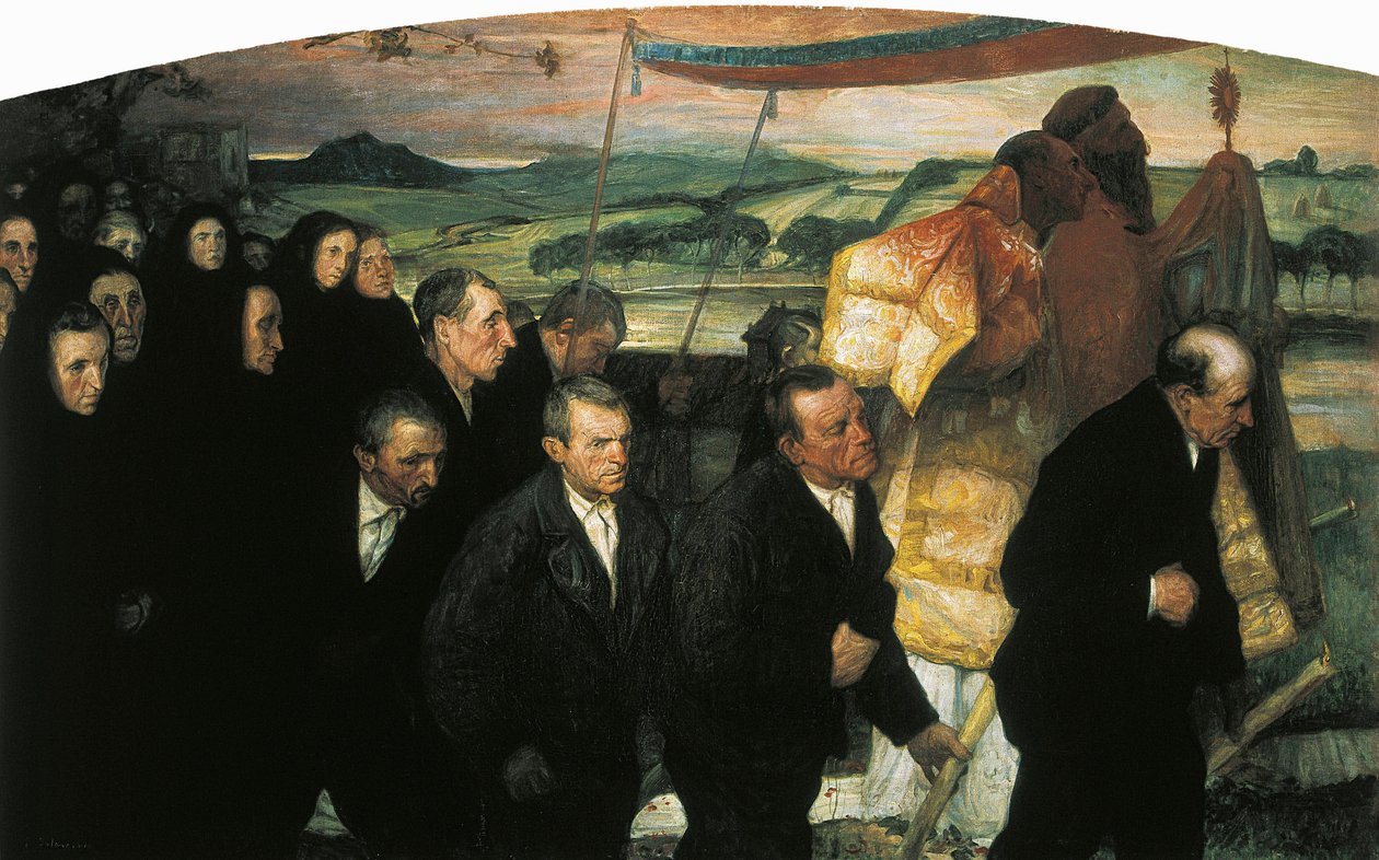 Procesión del Corpus en Lezo de Elias Salaverria Inchaurrandieta