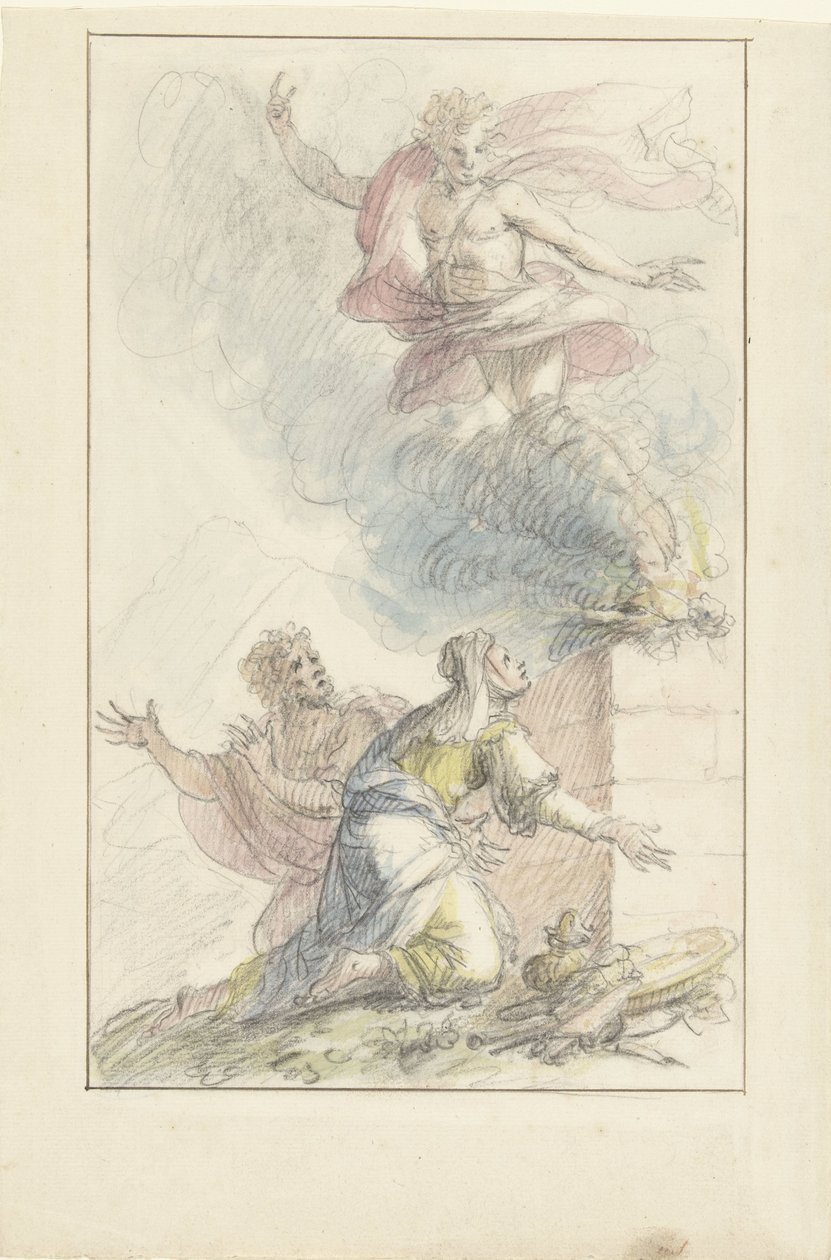 El sacrificio de Manoa de Elias van Nijmegen