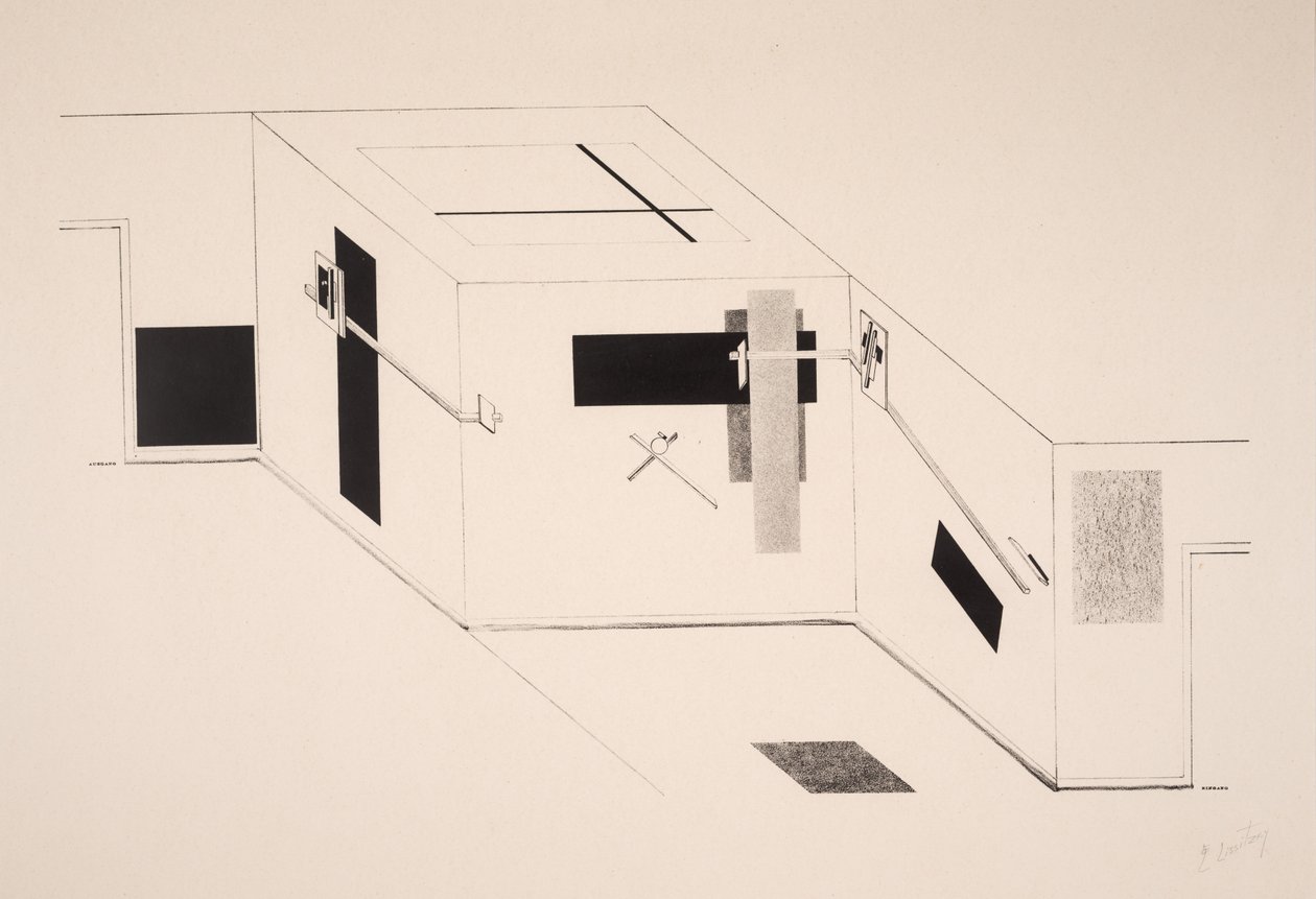 Sin Título de Eliezer Markowich Lissitzky