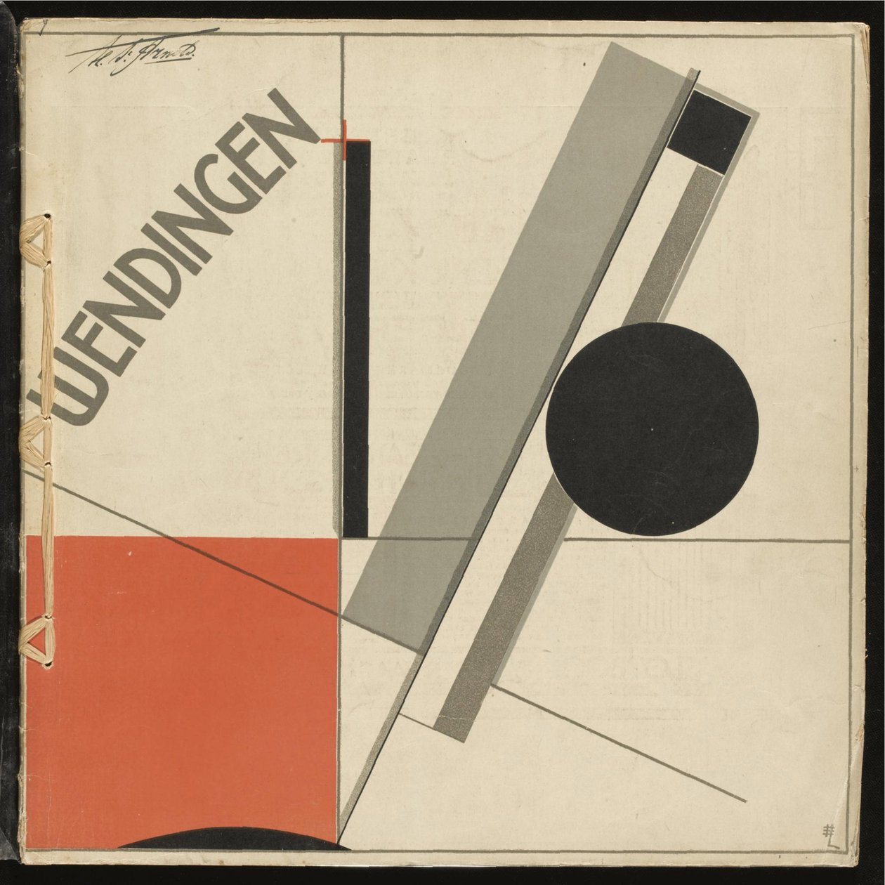 Wendingen No 11 de Eliezer Markowich Lissitzky