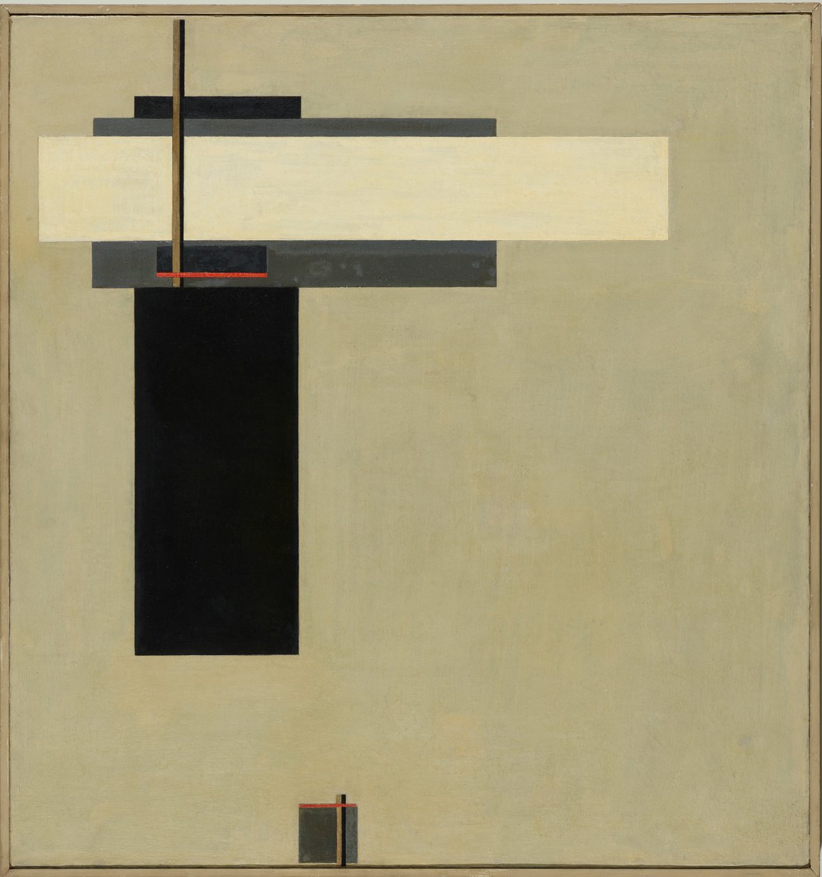 Composición Proun GBA 4, c.1923 de Eliezer Markowich Lissitzky