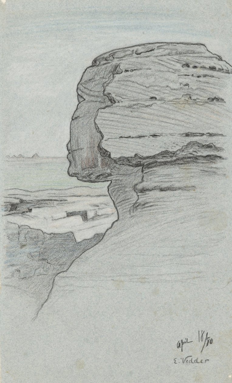 La Esfinge, Egipto de Elihu Vedder