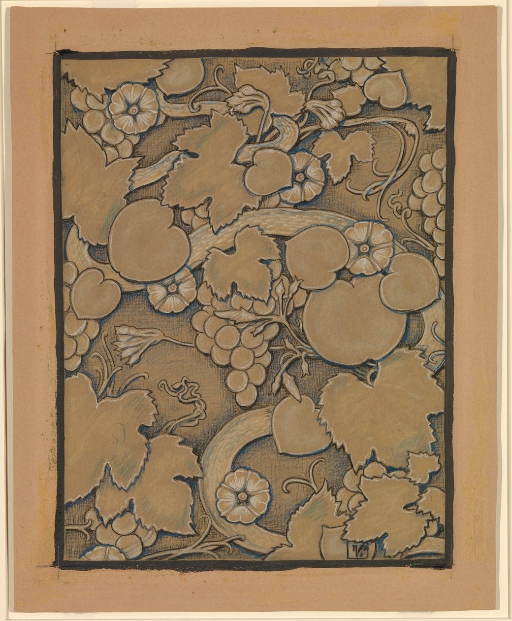 (Ilustración para Rubáiyát de Omar Khayyám) Papel de forro de Elihu Vedder