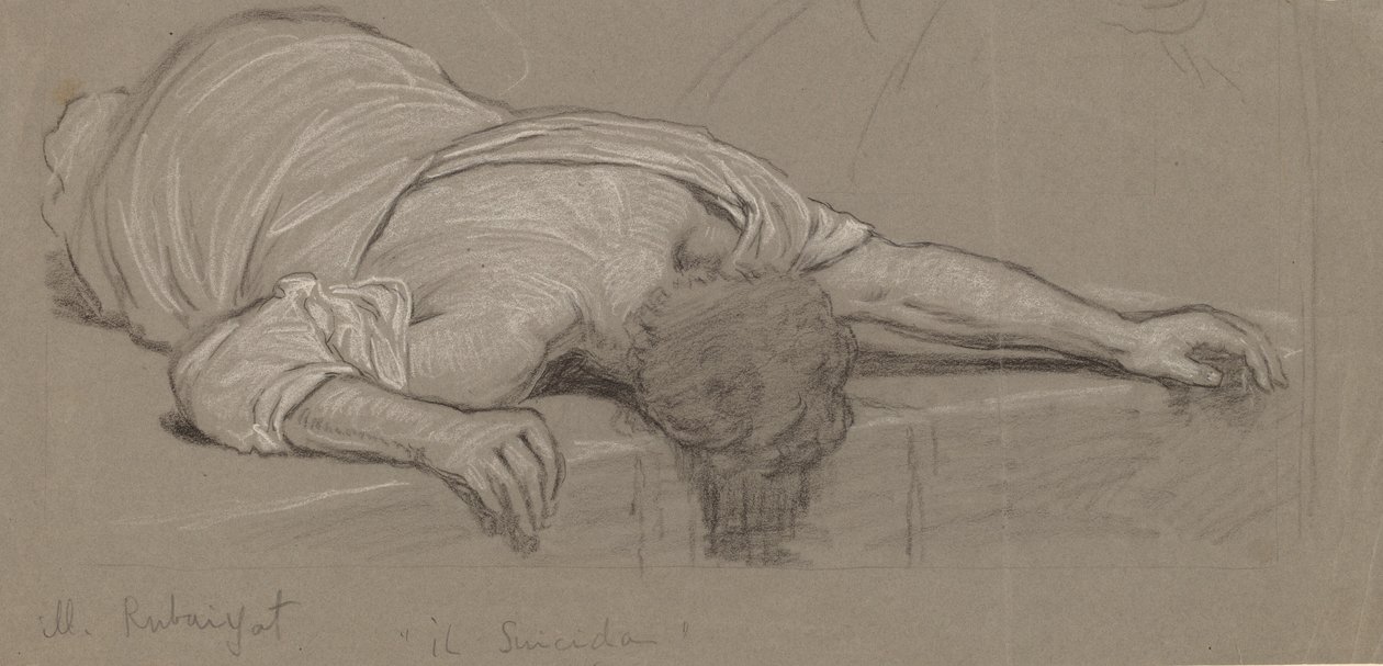 Del Rubáiyát, c. 1887 de Elihu Vedder