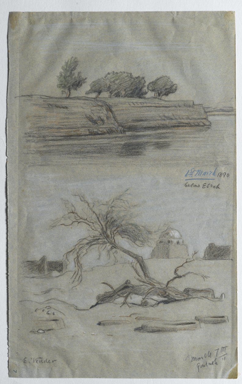 Nilo, 1890 de Elihu Vedder
